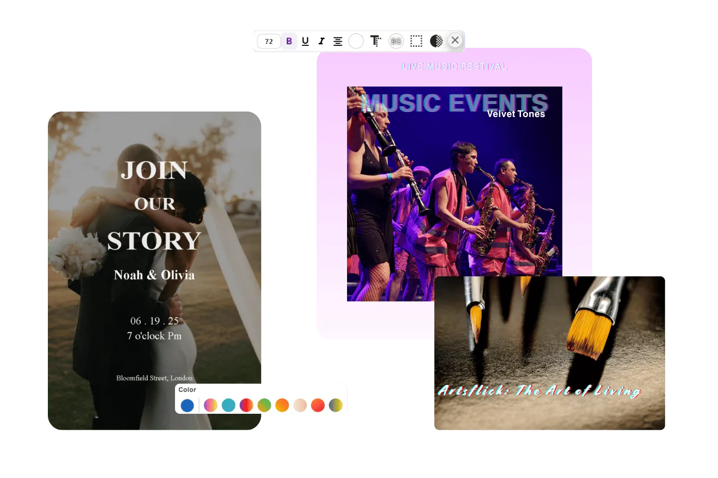 Add Text to Image Online – Free Text Editor | ArtsFlick