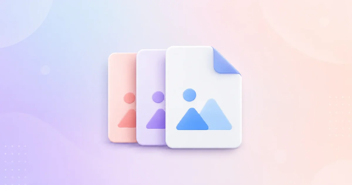 PNG vs JPG vs WebP: Which Image Format Should You Use?