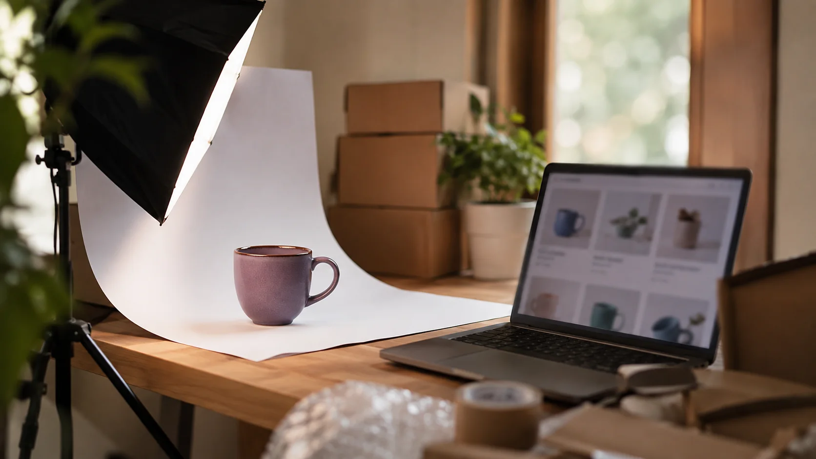 Product photo being prepared to meet product image size requirements for online marketplaces